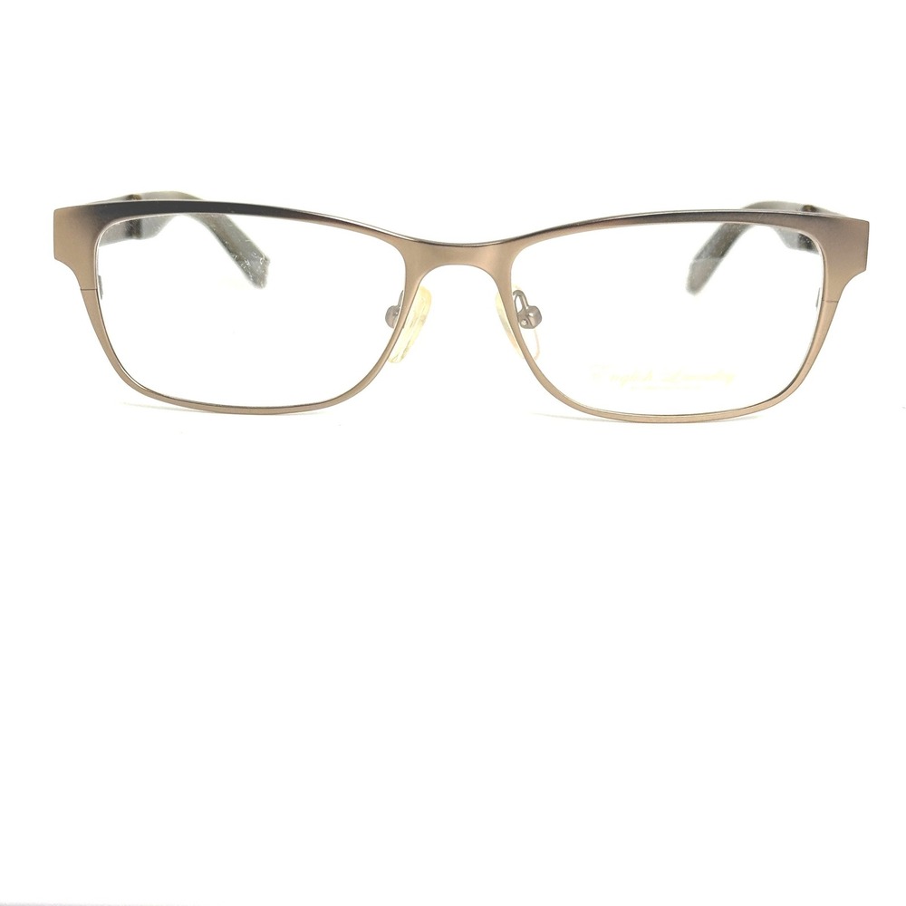 English‎ Laundry Clarke Eyeglasses Concrete Grey Metal Frames 51-16-145 Mens